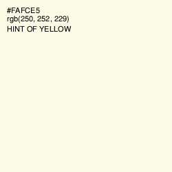#FAFCE5 - Hint of Yellow Color Image